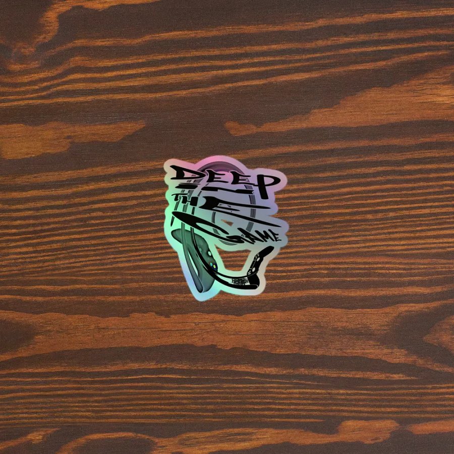 Deep in the game Kiss-Cut Holographic Sticker Sheet product image (3)