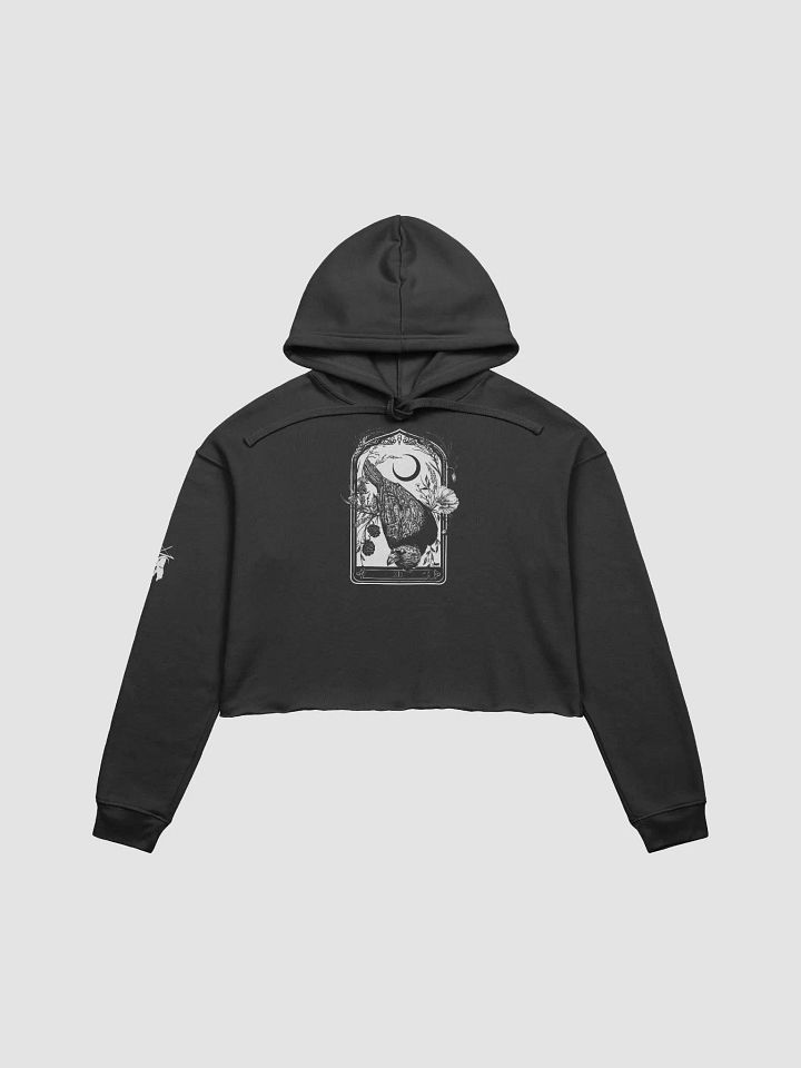 XIII Tarot (Raven) crop hoodie product image (1)