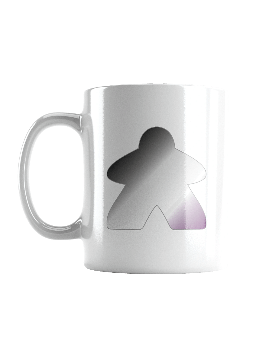 Asexual Pride Gradient Meeple Mug product image (6)