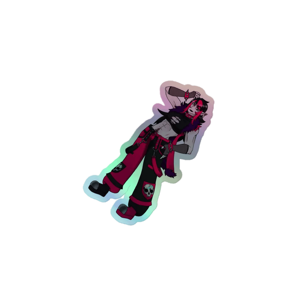 Renni Masc Model Holo Sticker product image (1)