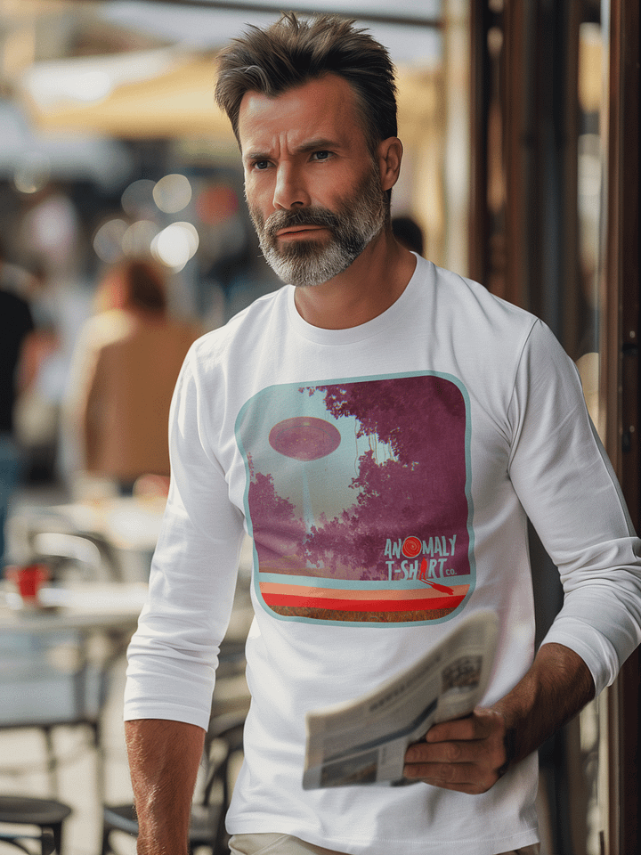 Vintage UFO Beam Long Sleeve Tee product image (1)