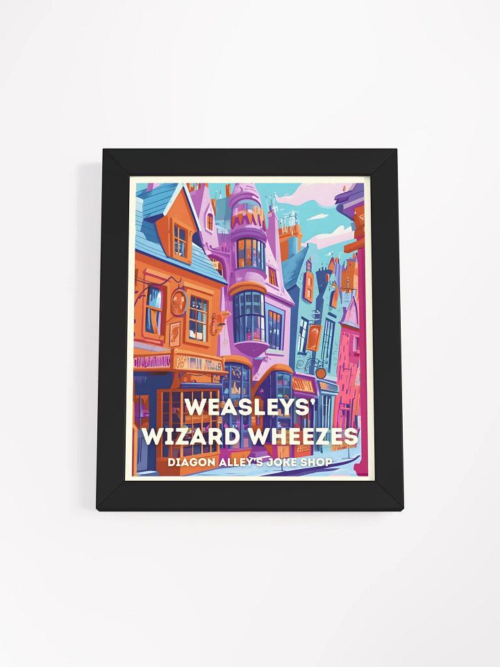 Weasleys' Wizard Wheezes Vintage Travel Poster product image (1)