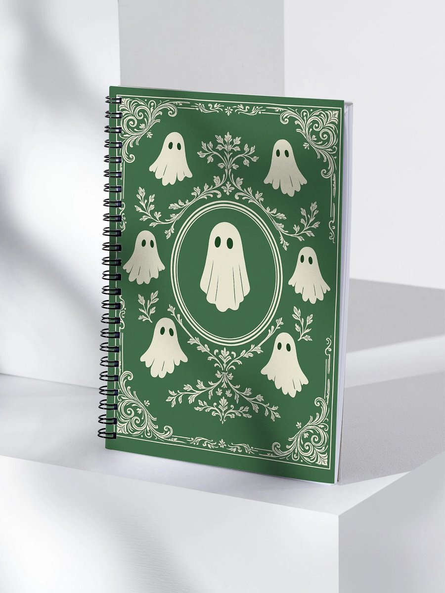 Ghostly Whimsy Spiral Notebook product image (4)