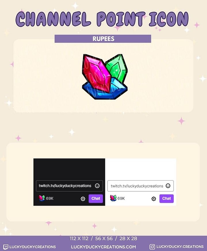 Rupees Channel Points Icon product image (1)