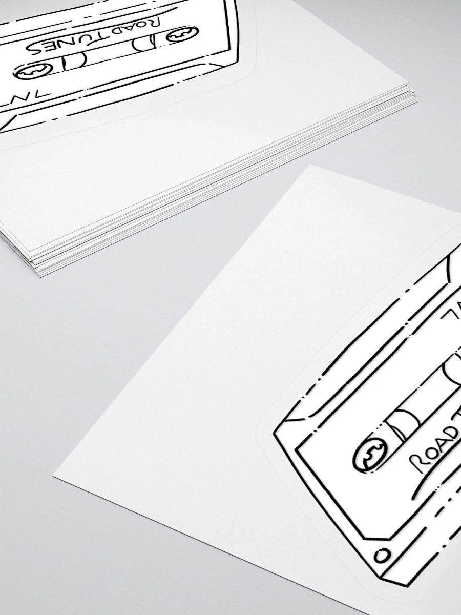 Road Tunes Cassette - Kiss Cut Sticker product image (12)
