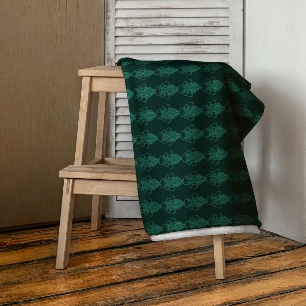 Teal Squid Towel product image (4)