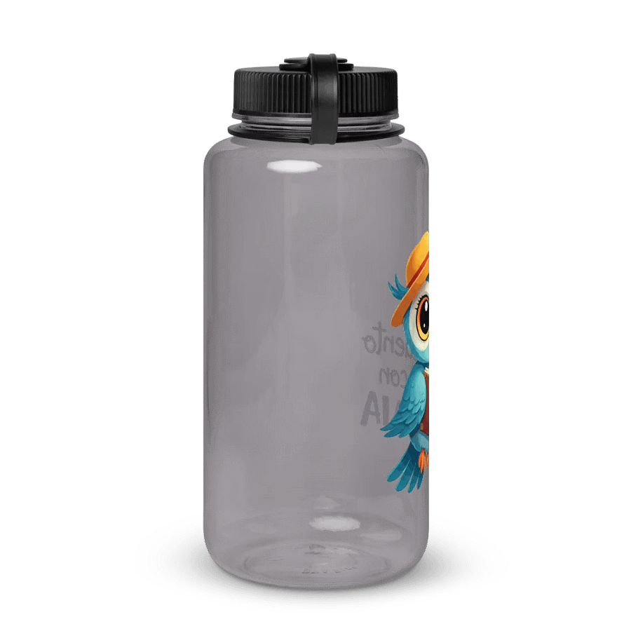 Playful Puppy Wide Mouth Water Bottle product image (2)