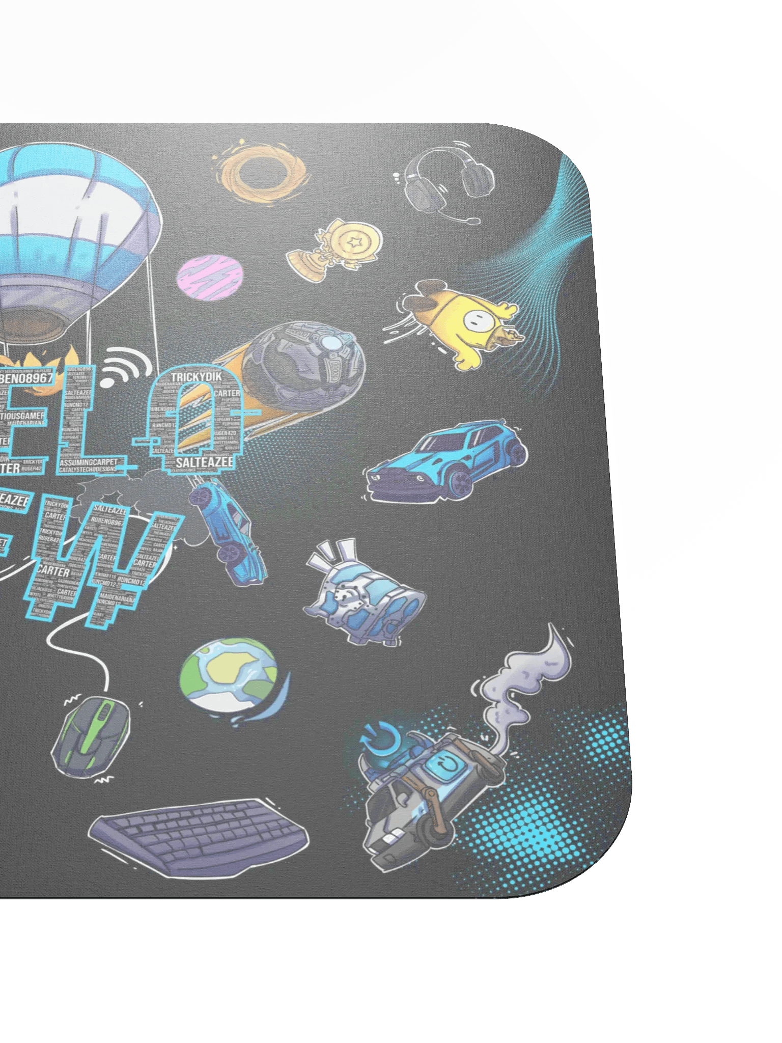 #MELOtober 2024 Personalized MELO CREW Chaos - Mouse Pad | #MadeByMELO product image (8)