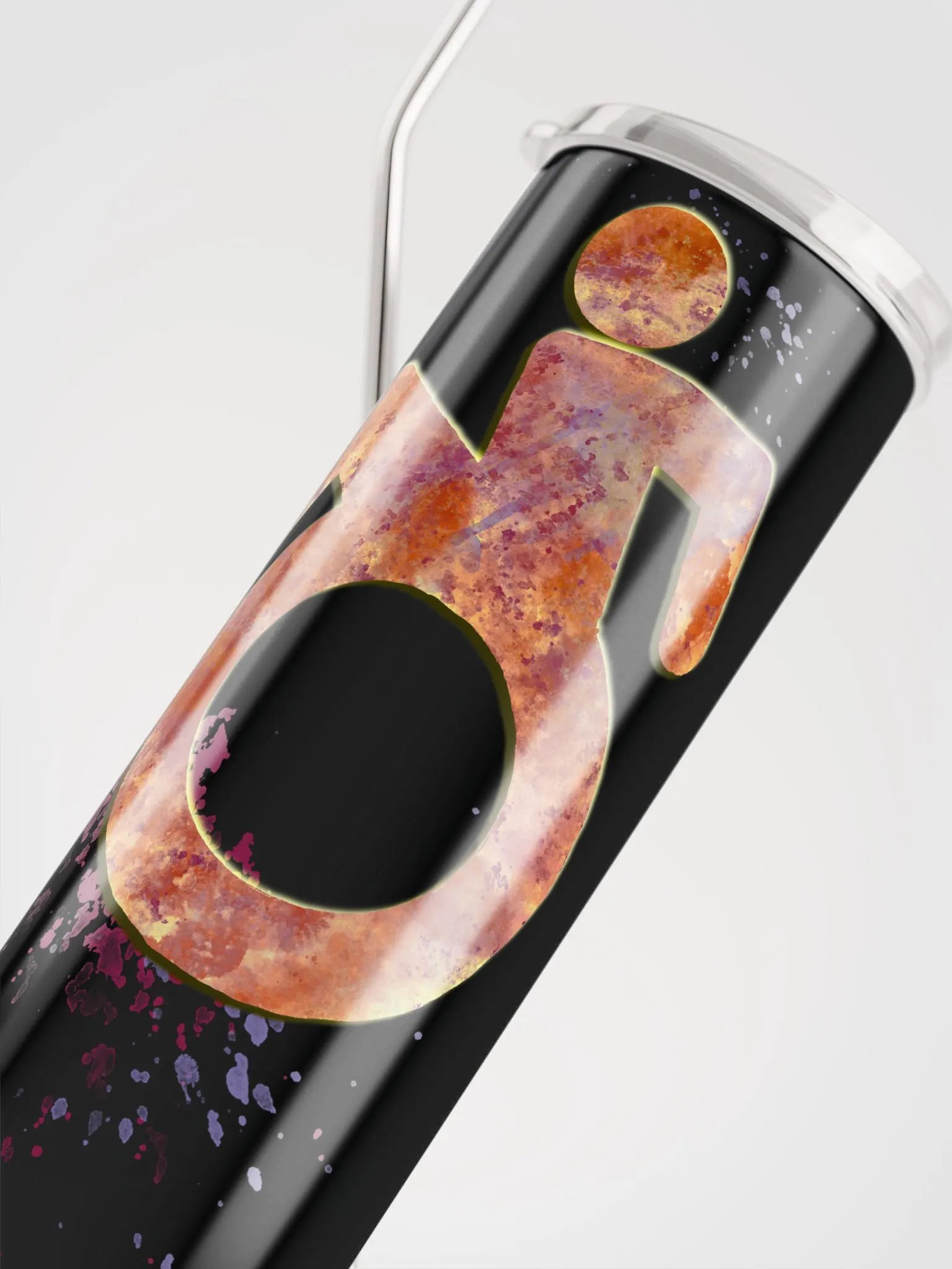 Wheelie, Orange Splash SS Tumbler product image (4)