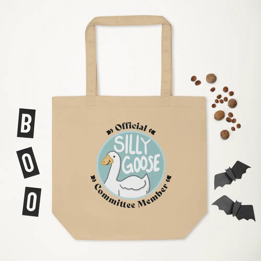 Silly Goose Committee Tote Beige product image (2)