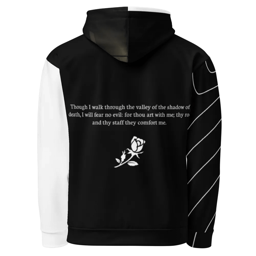 Boni Faas - Black Rose Ethereal Decay Unisex Hoodie product image (3)