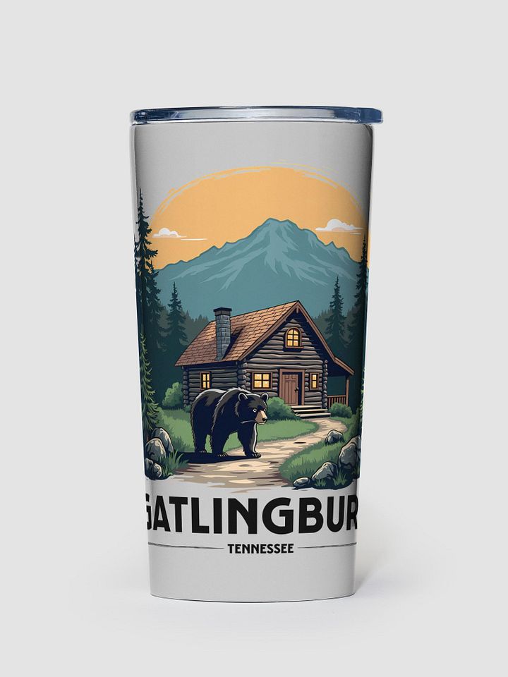 Gatlinburg, Tennessee Cabin in the Mountains Tumbler product image (1)