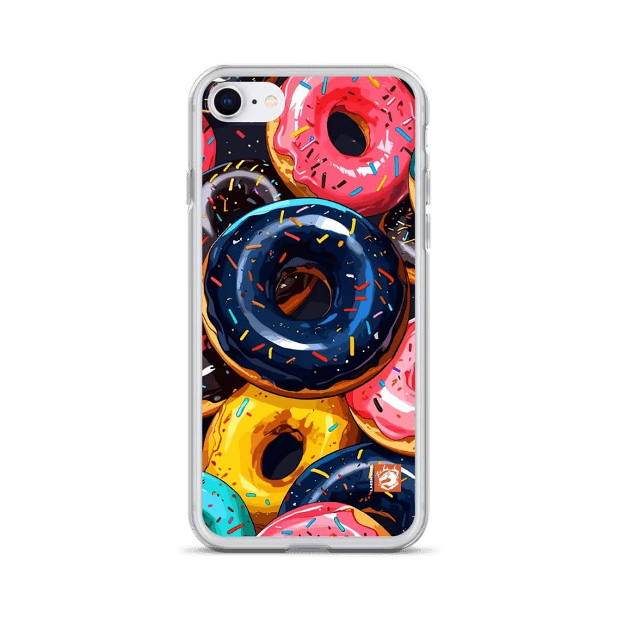 Big Donuts Pattern iPhone® Case product image (24)