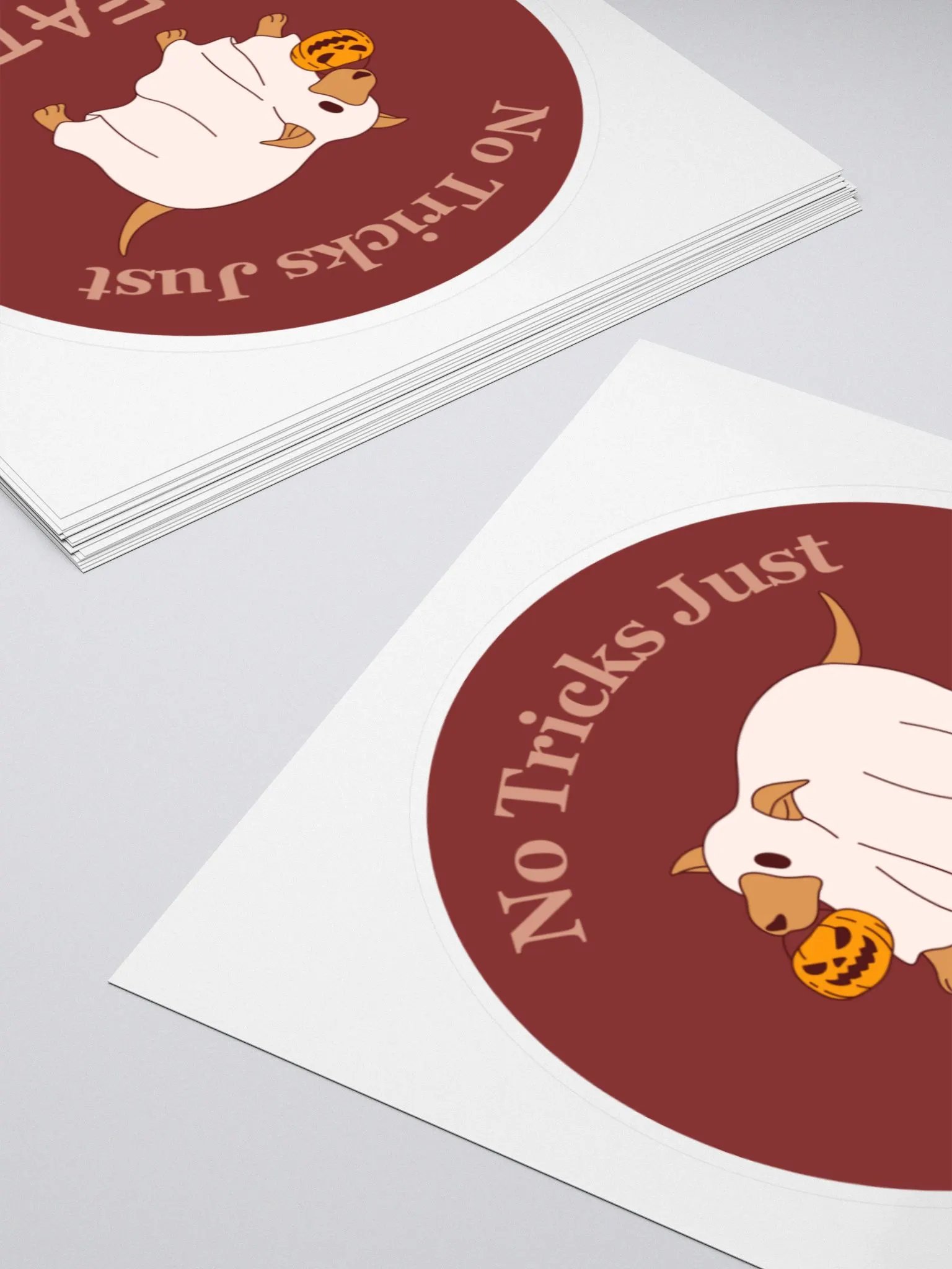 No Tricks Just Treats Sticker product image (4)