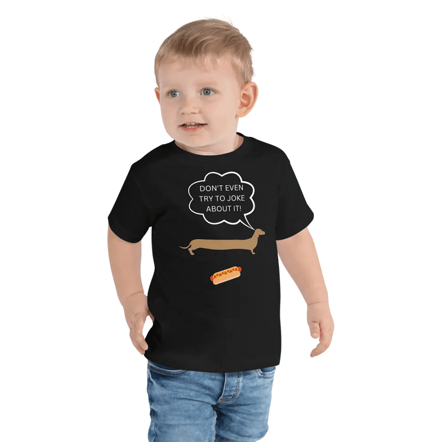 Dachshund dog T-shirt / dog t-shirt / toddler t-shirt / funny t-shirt / pet t-shirt / animals t-shirt / hot dog t-shirt / hotdog t-shirt product image (4)