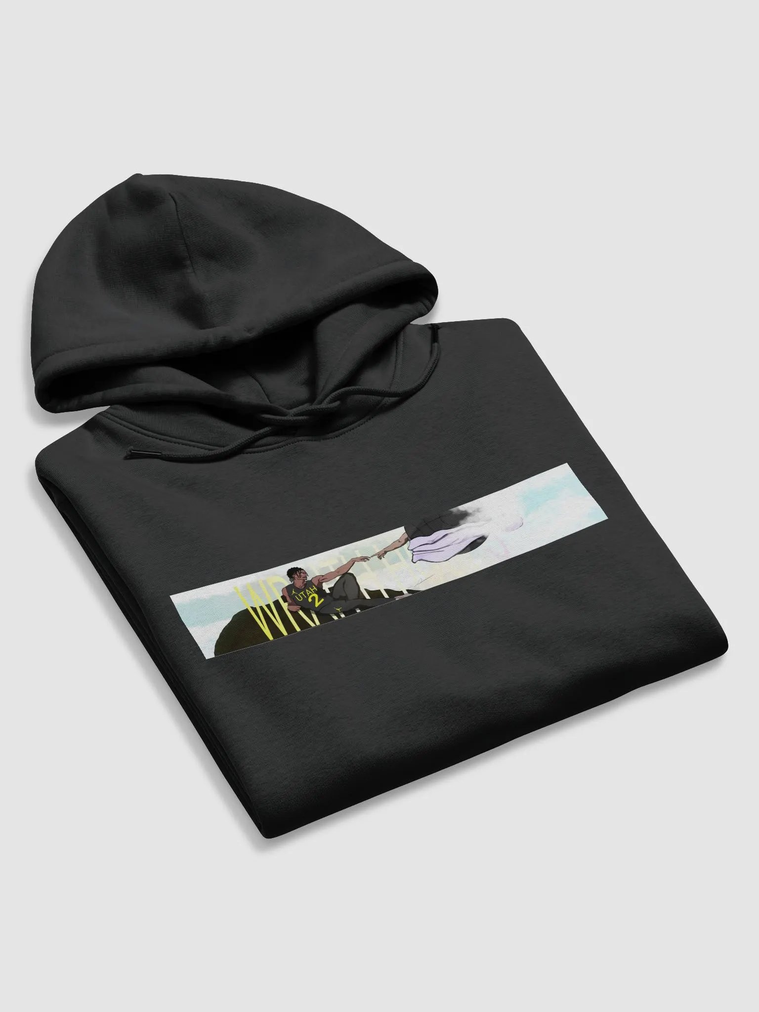 Wraith Hoops Print Eco-Hoodie product image (5)