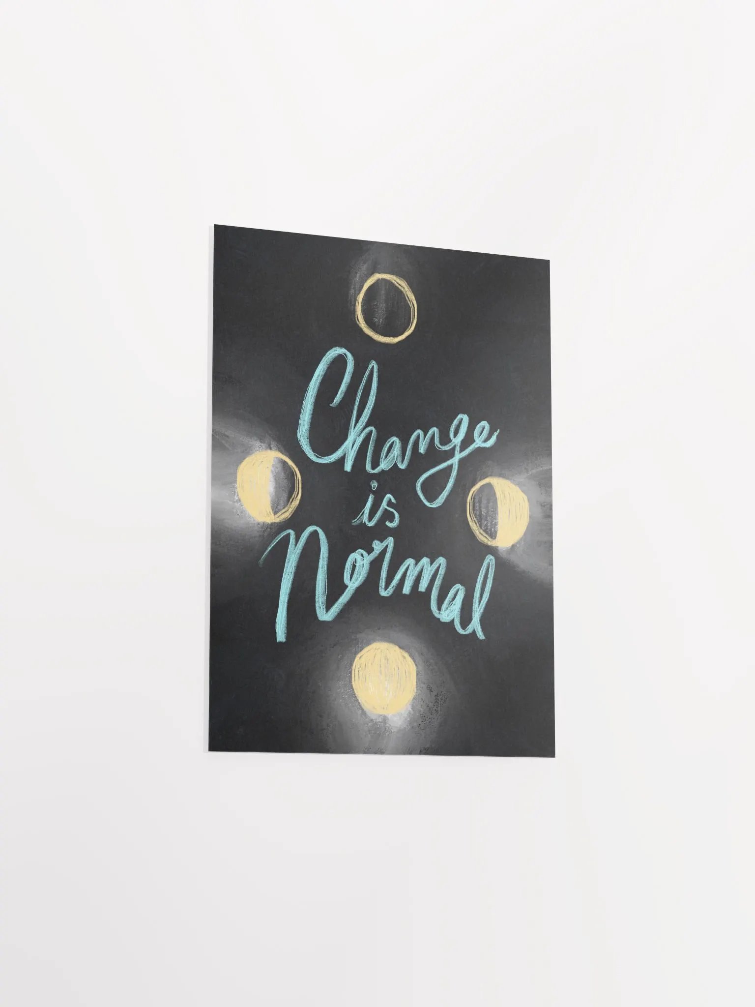 Change Is Normal Art Print product image (15)