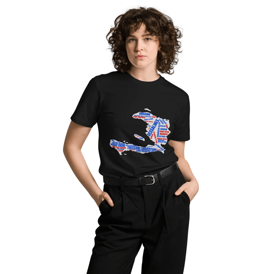 Haiti Map Unisex T-Shirt product image (11)