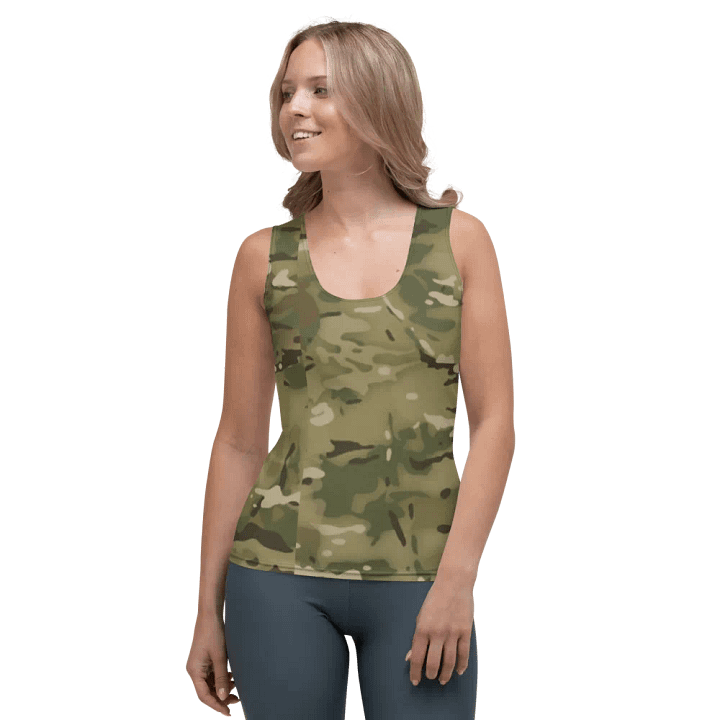 Faithful Camo: Women's Tank Top - Multicam product image (1)