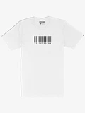 Ten Toes Down Barcode White T-Shirt product image (1)