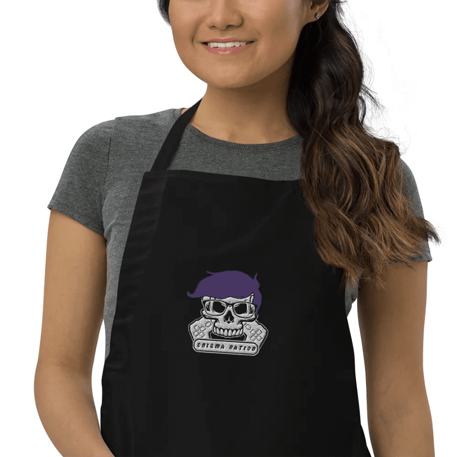 Enigma Nation Embroidered Cooking Apron product image (11)