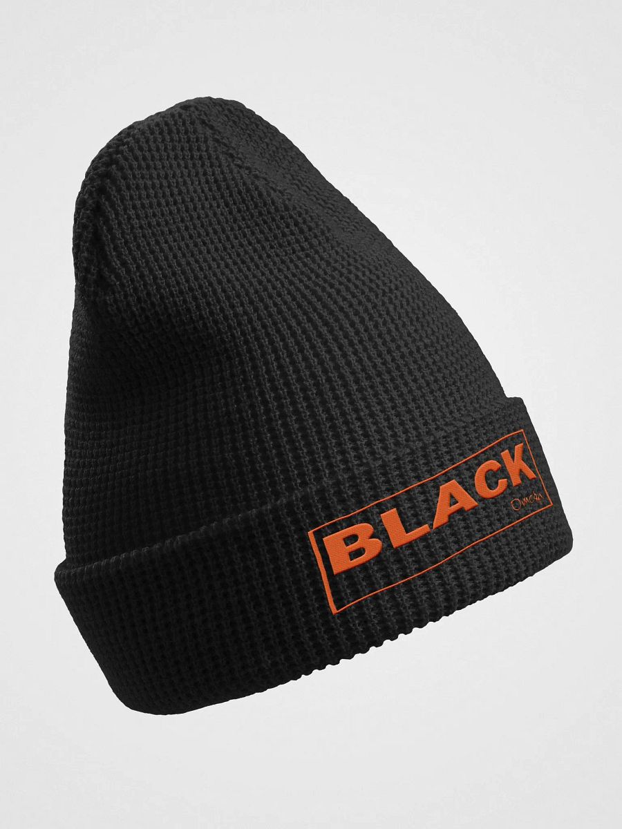 Black By Omega - Red | Waffle Beanie product image (3)