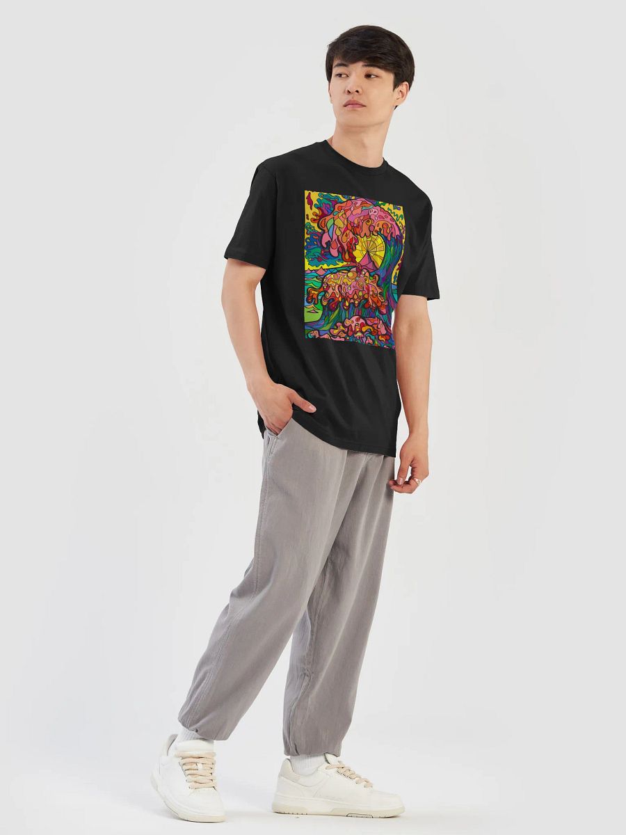 Vibrant Visionary T-Shirt - Ocean Wave product image (7)