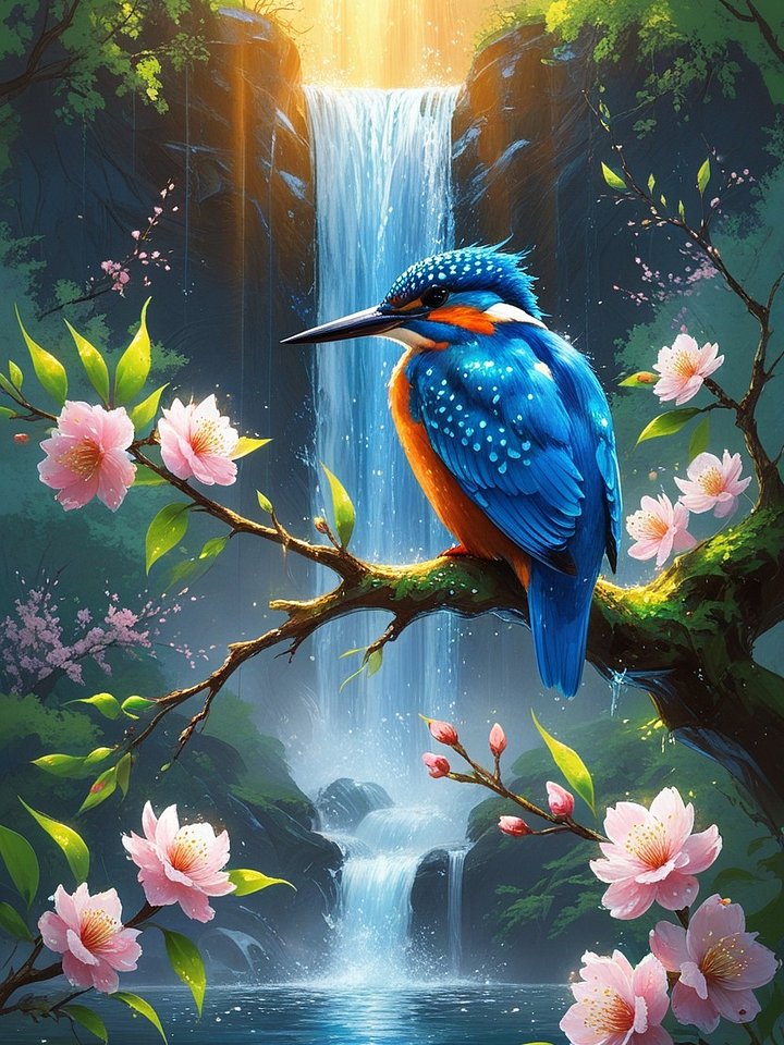 Kingfisher Digital Art product image (1)