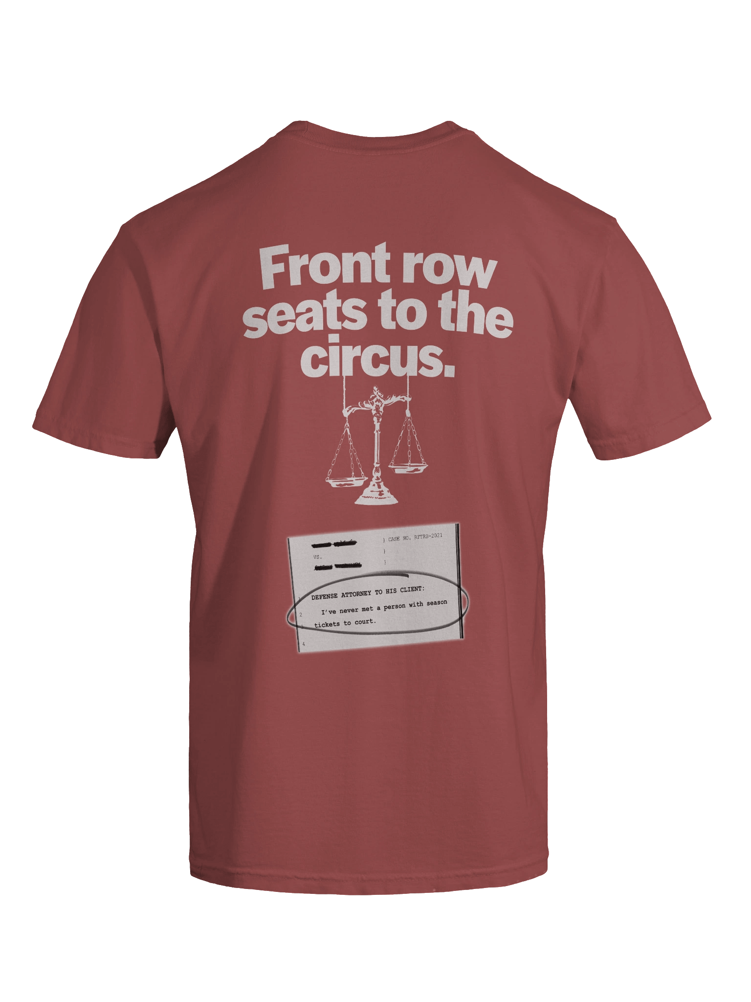 Iconic Court Transcripts Circus T-Shirt product image (9)