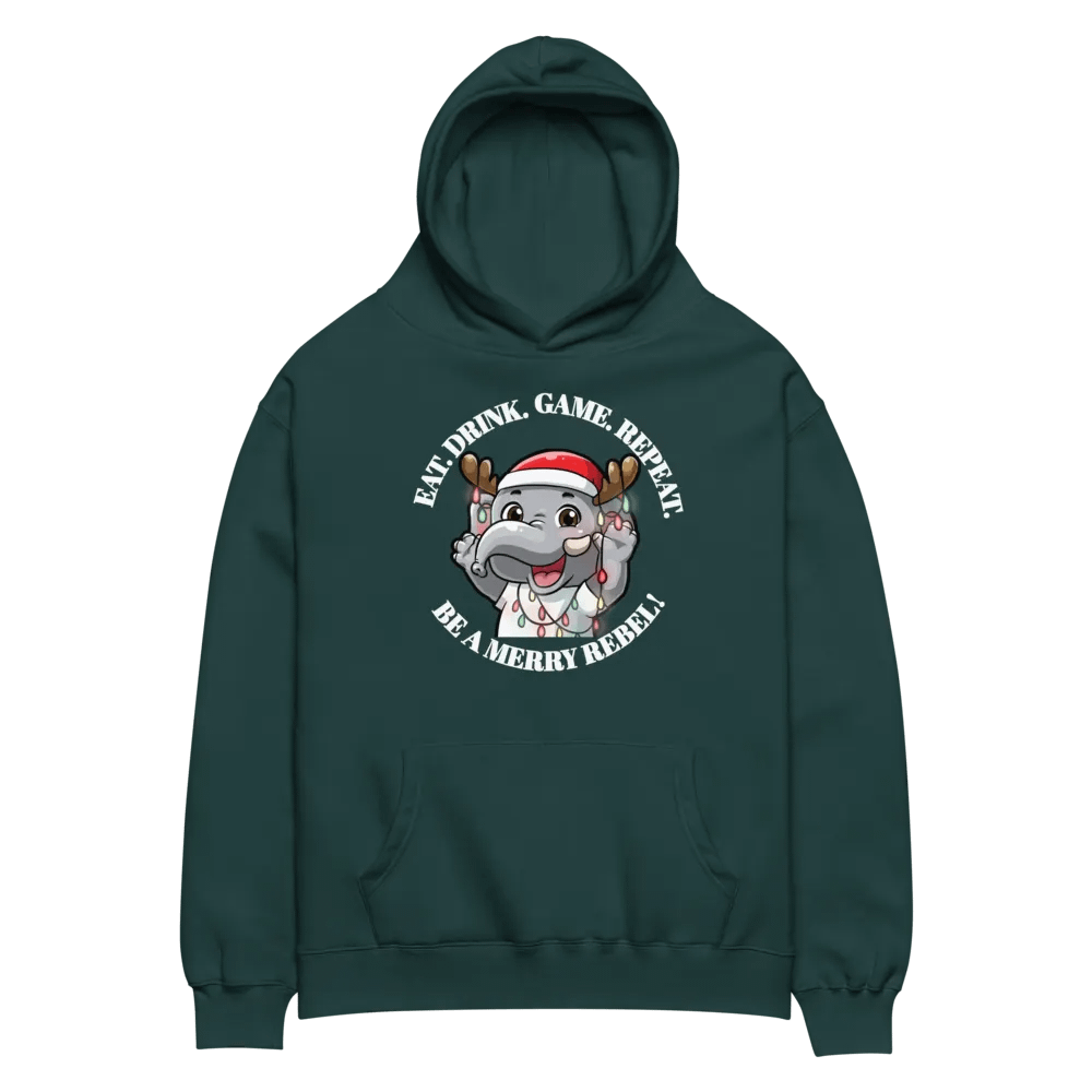 Reindeer Oversized Hoodie product image (8)