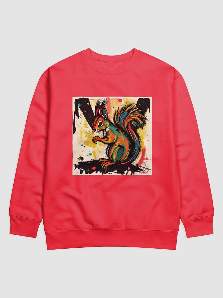 funky squirrel Vibes Premium Sweatshirt product image (1)