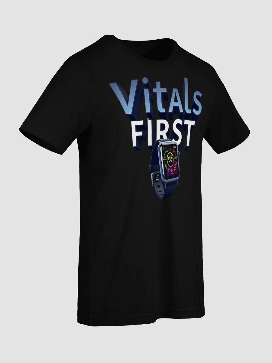 Vitals First Smartwatch Health Monitoring T-Shirt product image (97)