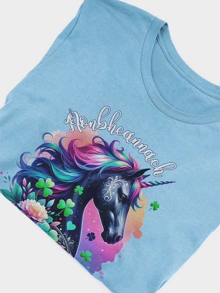 'Aonbheannach' Unicorn 🦄 - Irish / Gaeilge Supersoft T-shirt product image (2)