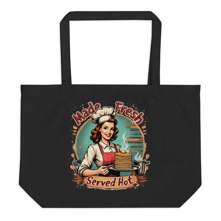 Freshly Served Organic Tote Bag product image (1)