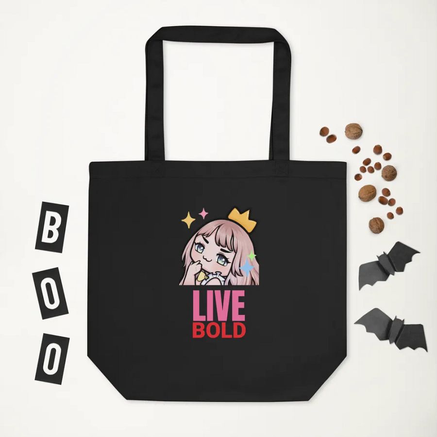 Lara Silverfox VTuber - Eco Bag Merch product image (5)