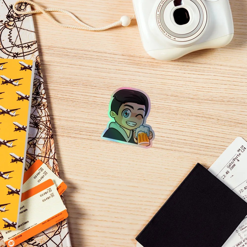 Logo Holographic Sticker product image (7)