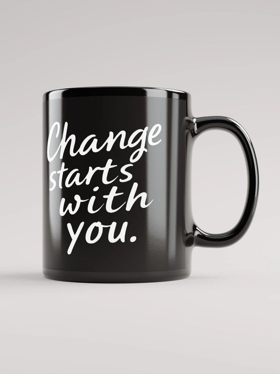 Transform Your Life and the Planet with Leonardo DiCaprio’s Powerful Message:   Change Starts With You – Inspirational Mug for True Fans product image (1)