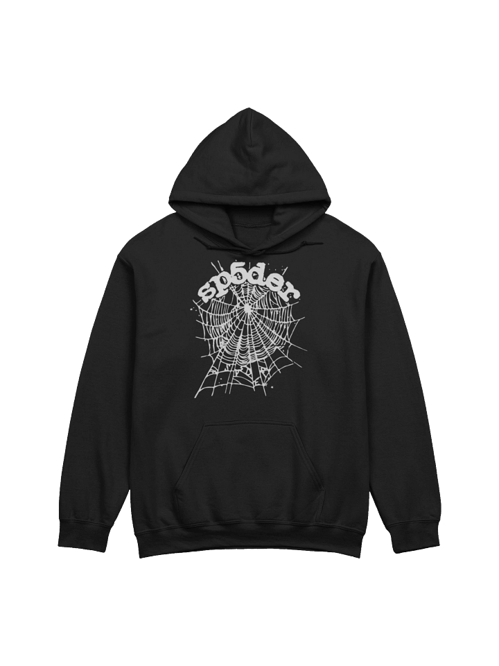 Sp5der OG Web Hoodie Black product image (1)