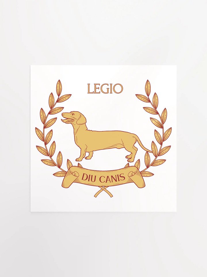 Legion Of The Long Dog - Print (White Background) product image (1)