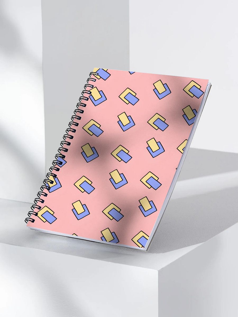 Modern Memphis Note Book - Pink product image (3)