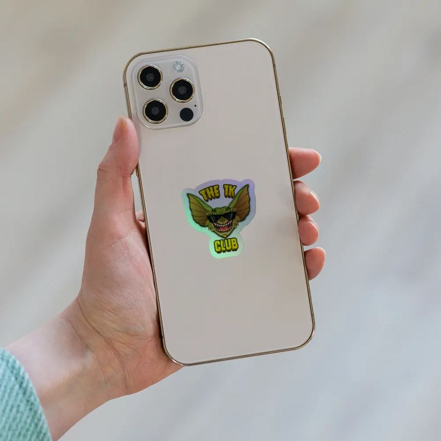 1k club holographic limited edition sticker product image (8)