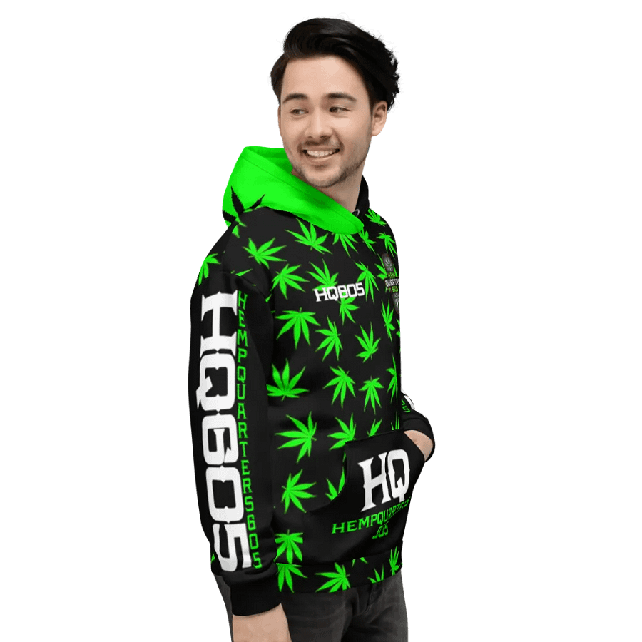 HempQuarters Neon Green Hoodie product image (7)