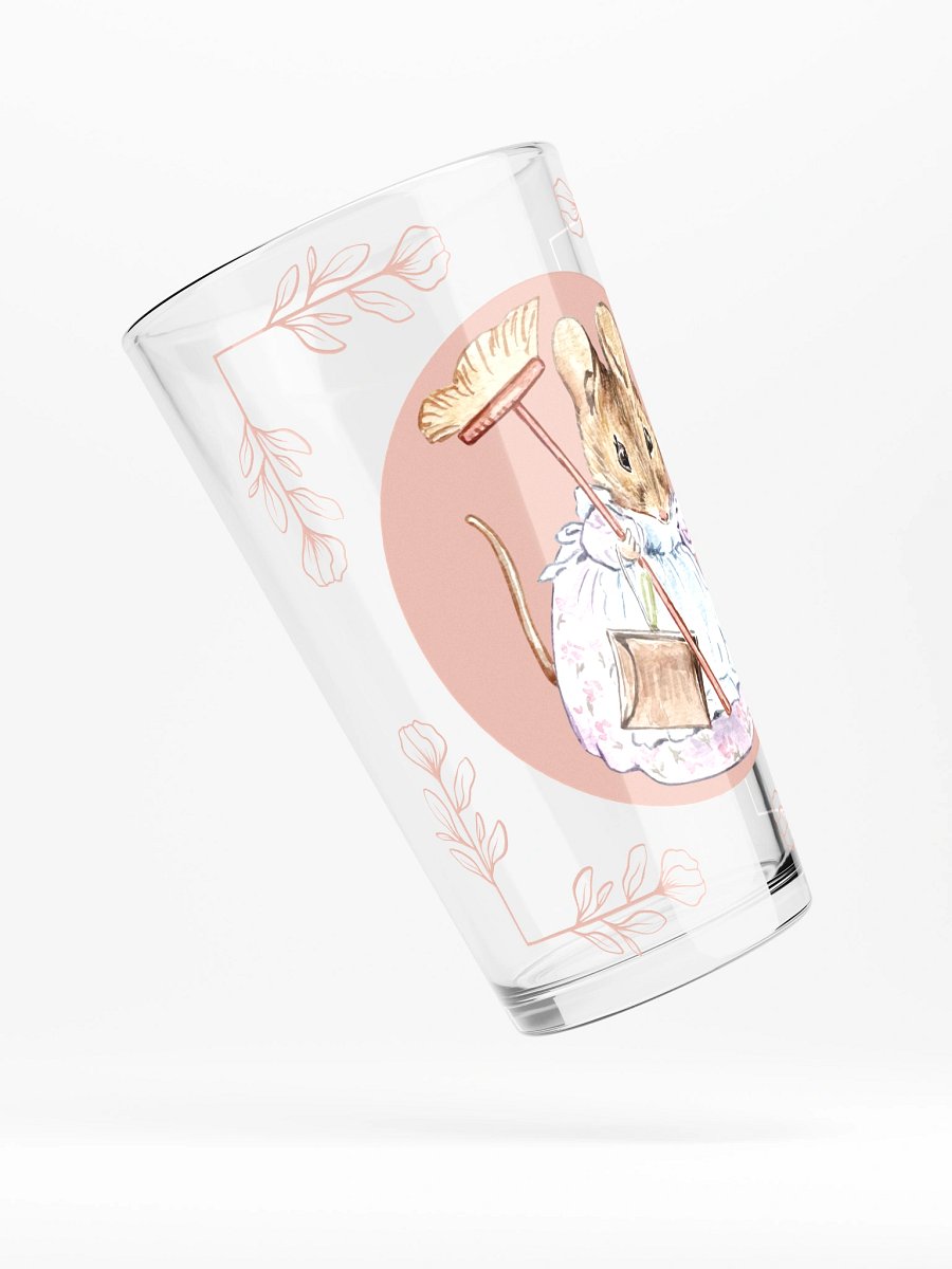 Whimsical Mouse Maid Pint Glass product image (4)