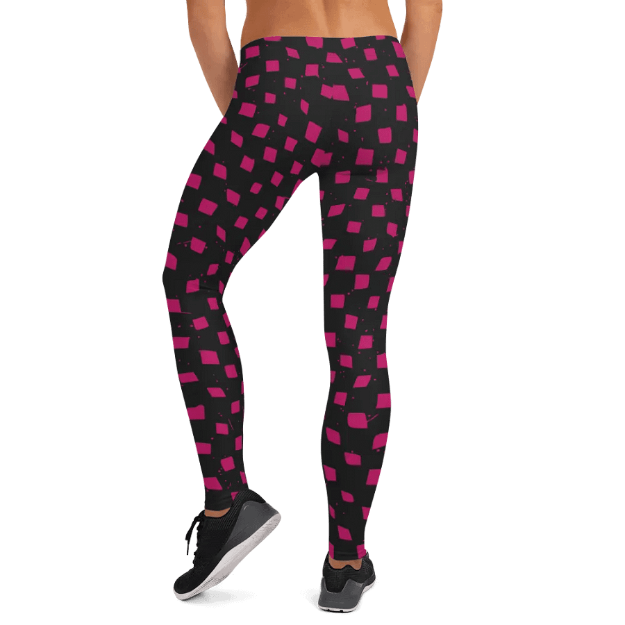 Vibrant Red Square All-Over Leggings product image (12)