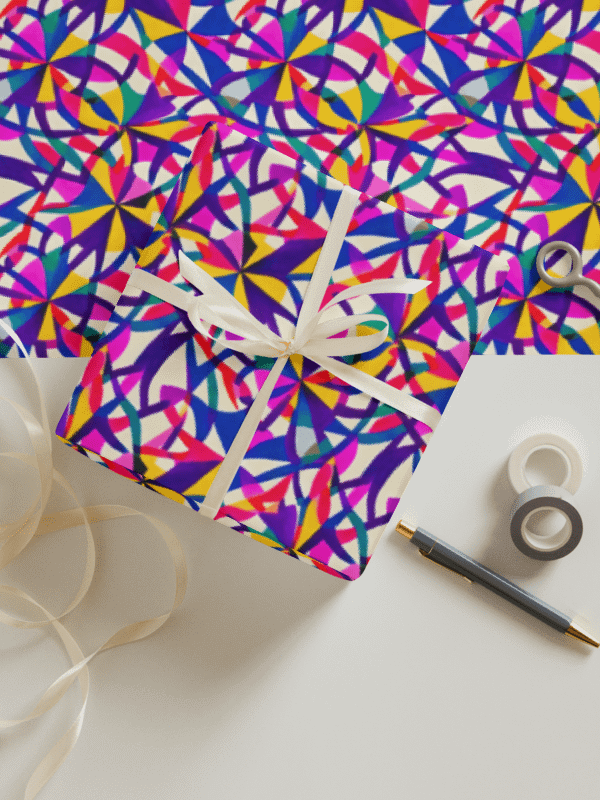 Ranbow Shapes Paper Sheet product image (4)