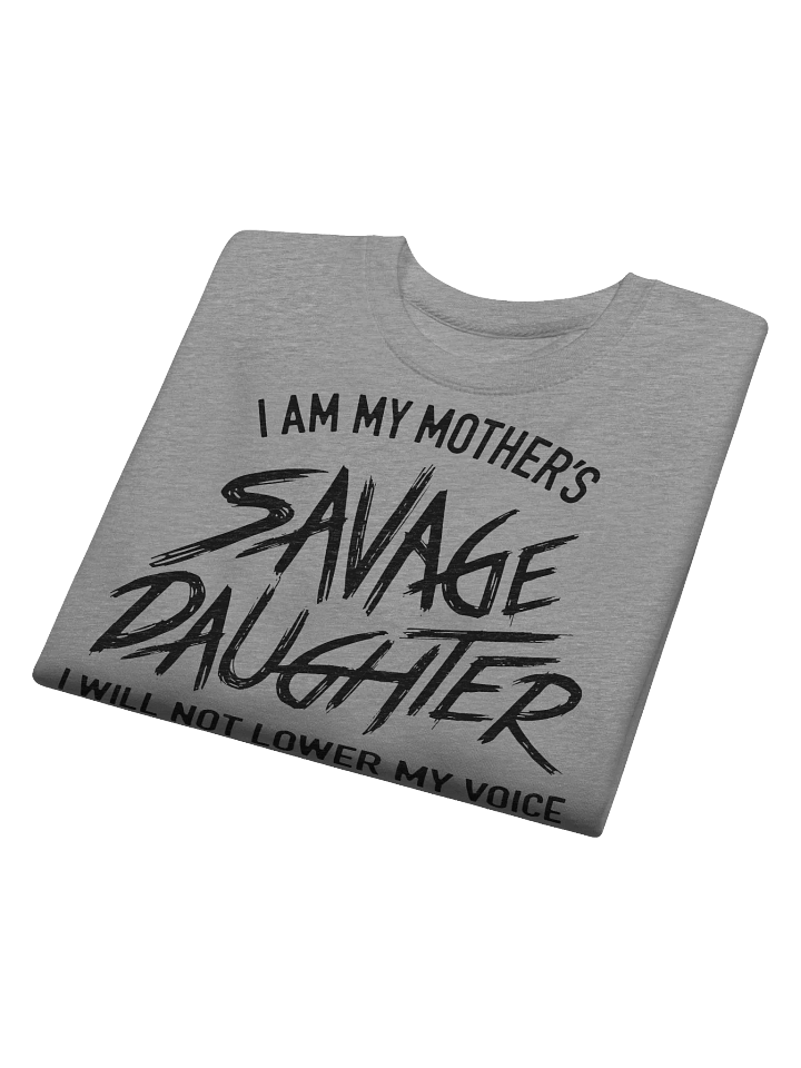 Savage Daughter Premium Sweatshirt (black print) product image (2)
