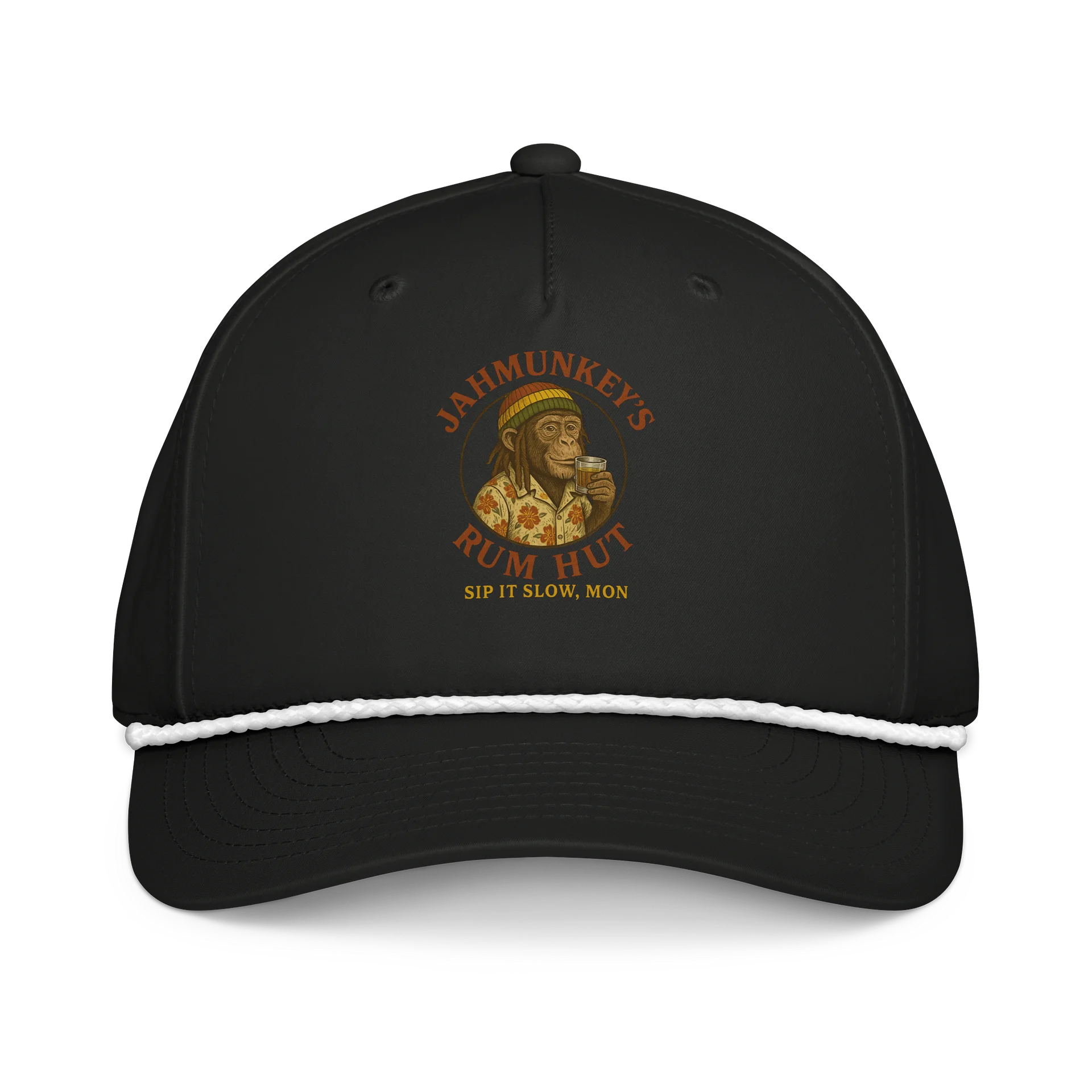 Jahmunkey's Rum Hut Logo Hat product image (1)