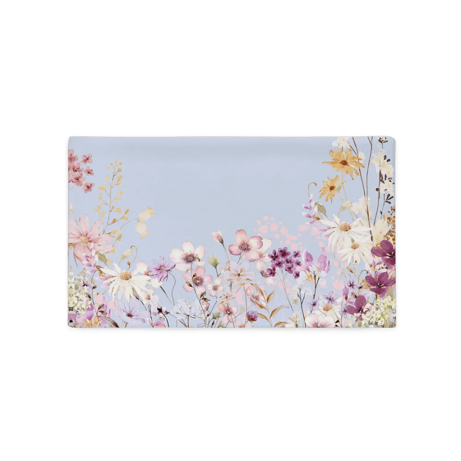 Whimsical Garden Dreams Blue Pillowcase product image (5)