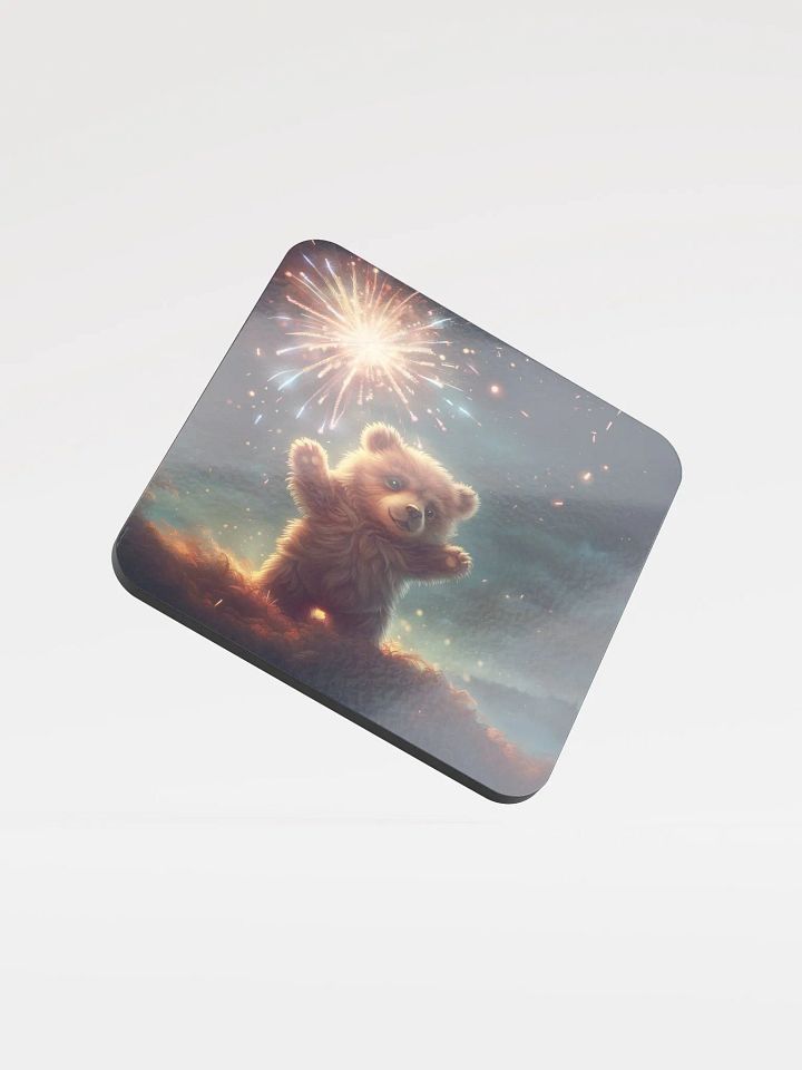 Fireworks Bear Coaster product image (1)