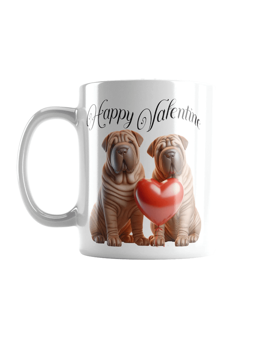 Romantic Valentine Shar Pei Mug product image (7)